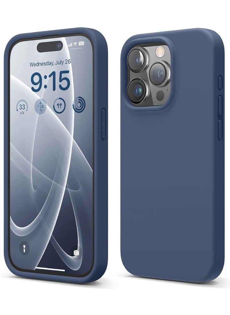 Captaintech iPhone 15 Pro Max Case (6.7") – Liquid Silicone, Full-Body Protection, Shockproof & Anti-Scratch with Soft Microfiber Lining ﻿ - Image 1