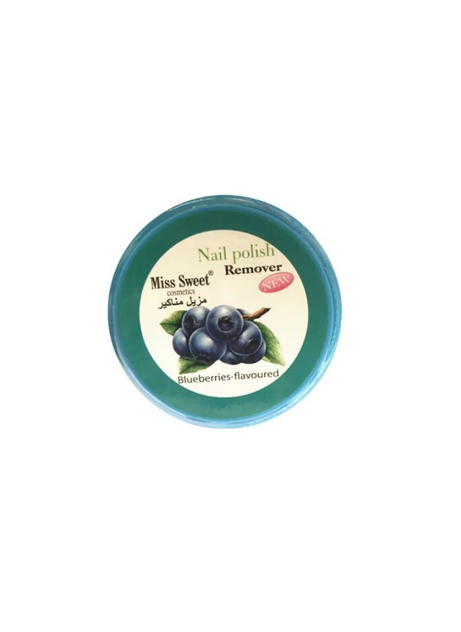 Miss Sweet - Nail Polish Remover Pads Blueberry - Image 1