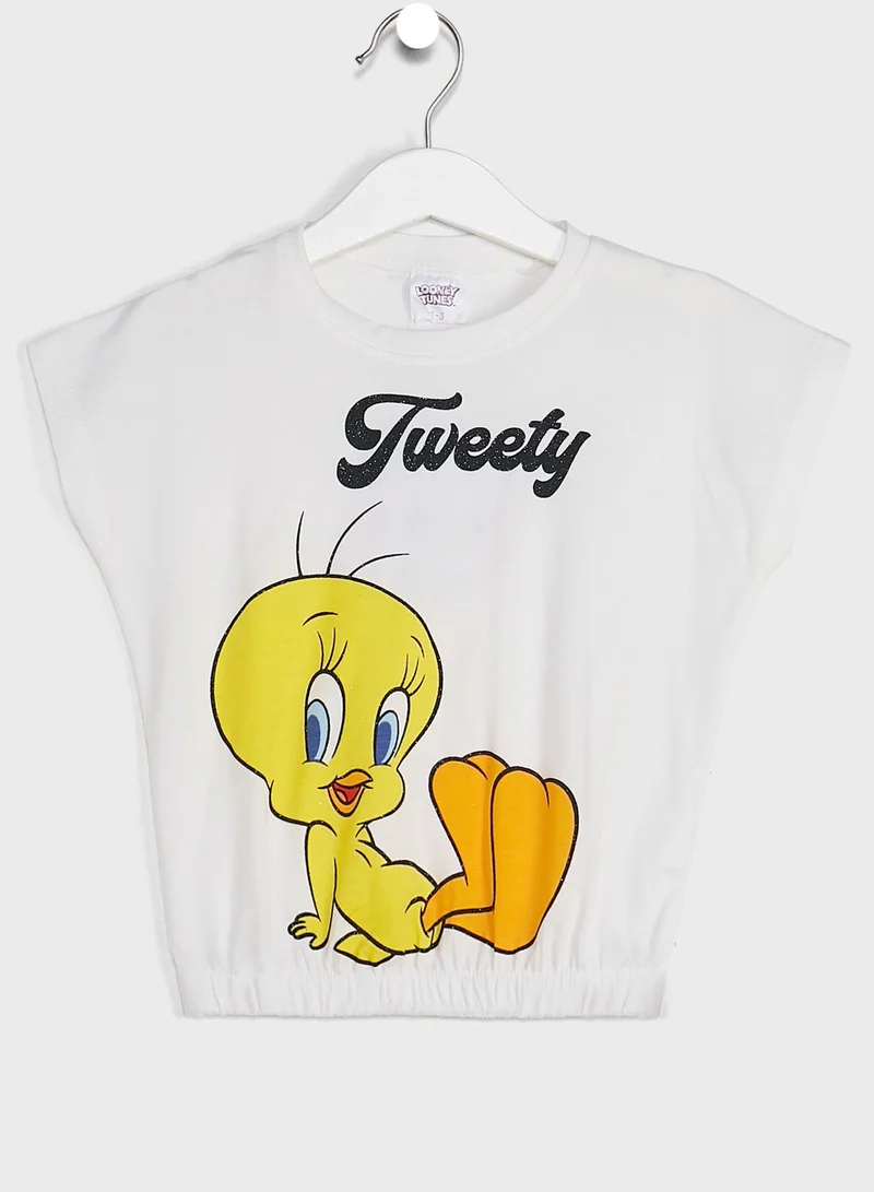 Warner Bros Kids Tweety Top