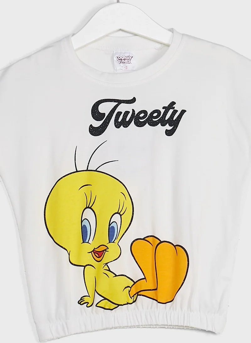Warner Bros Kids Tweety Top