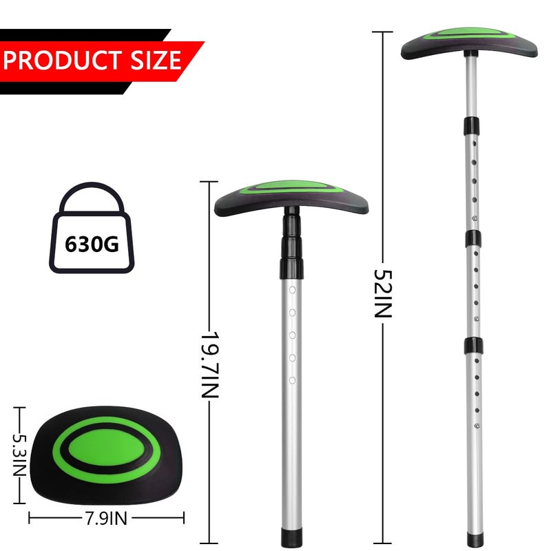 LOVACE Golf Travel Bag Support System, Golf Club Travel Protection Kit (Fluorescent Green) - Image 2