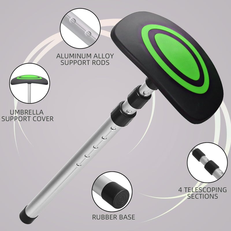 LOVACE Golf Travel Bag Support System, Golf Club Travel Protection Kit (Fluorescent Green) - Image 3