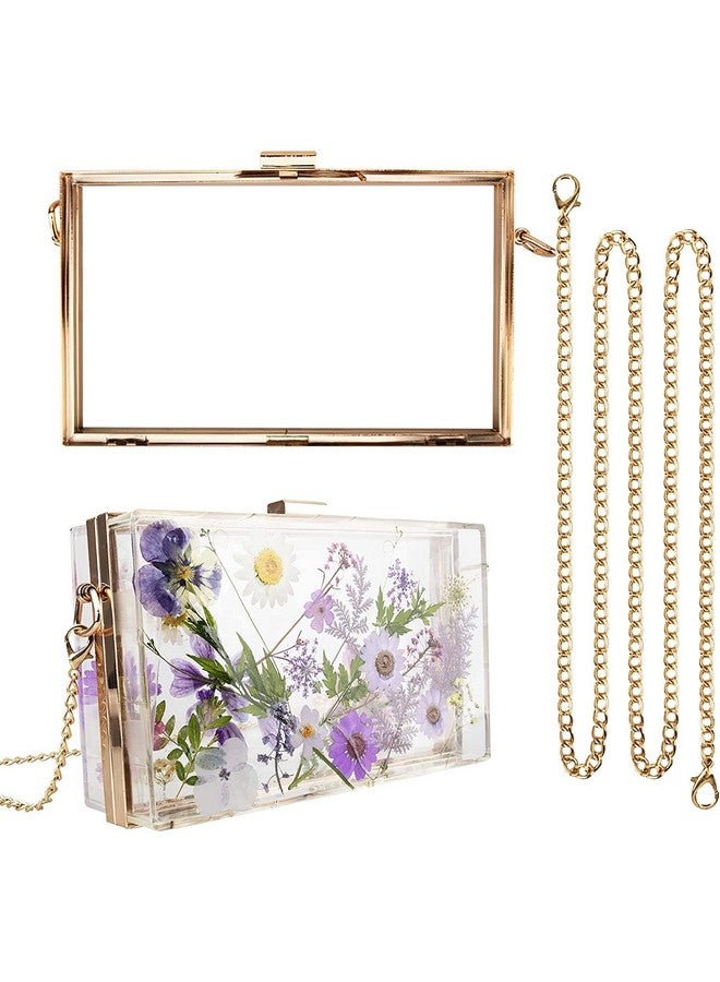 Snoogg Square Shape Clutch Bag Resin Moulds, Metal Clutch for Epoxy Resin Casting Moulds for DIY Personalized Clutch Bag, Women and Girl for Gift (Moulds + Clasp Lock Suit + Chain) - Image 5