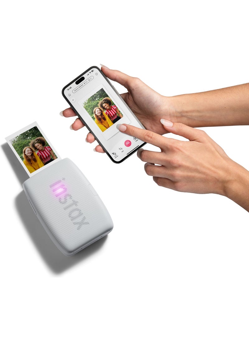 FUJIFILM - Instax Mini Link 3 White Smartphone Printer White Bag and 20 Rolls of Mini Film - Image 1