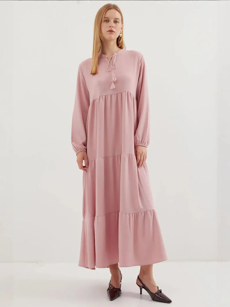 بيغ دارت BDART Maxi Dress with Bow Detail