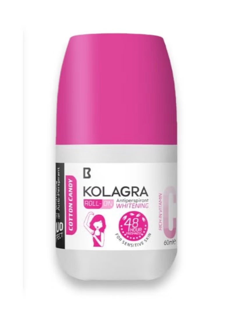 KOLAGRA Kolagra whitening Roll on 2*1 promopack 1+1 Cotton Candy  - Image 2