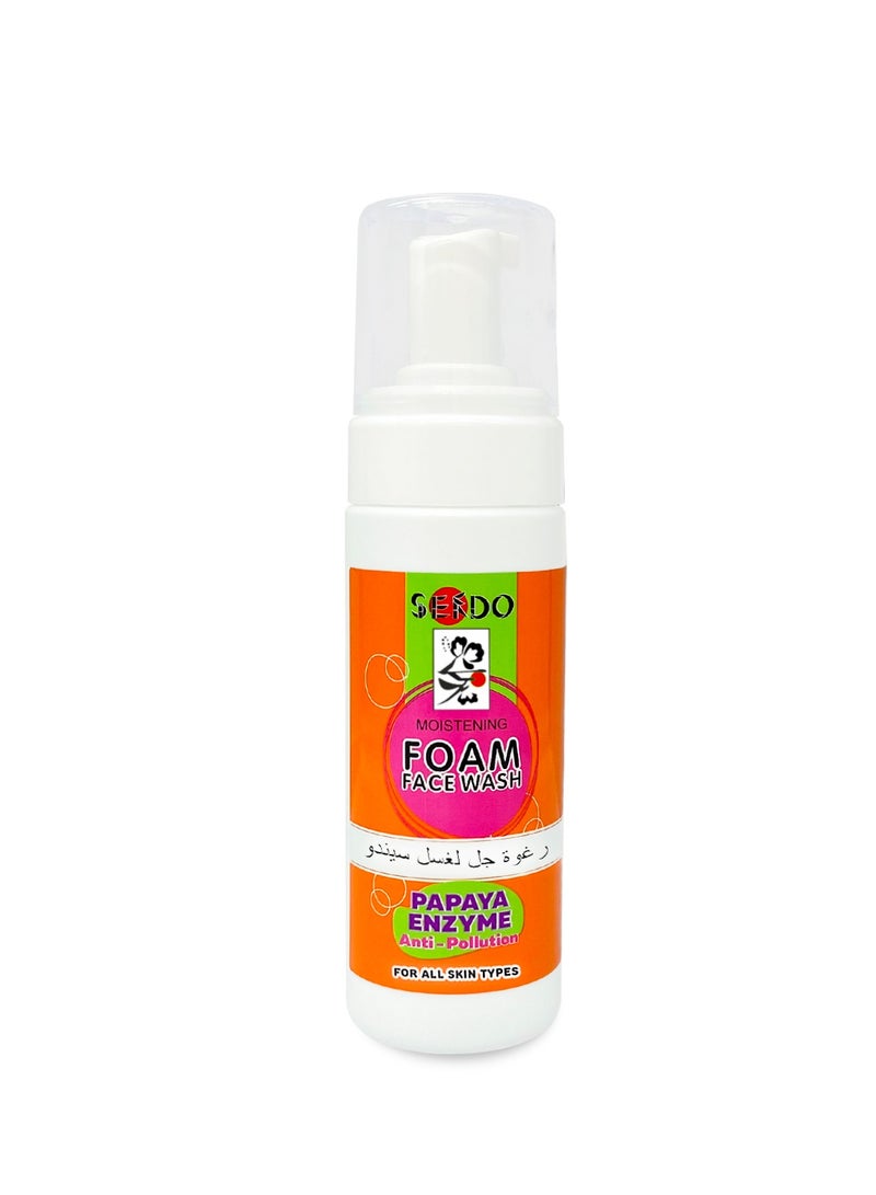 Sendo Foaming Gel Cleanser With Papaya Enzymes 150 ml - Image 1