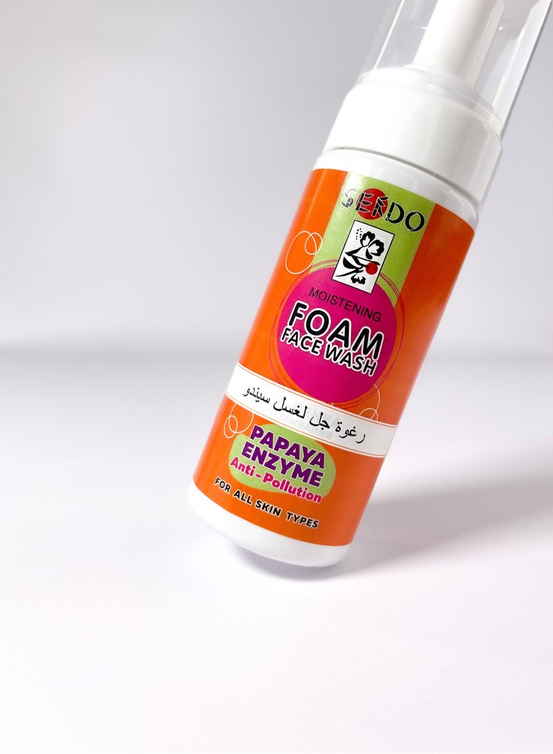 Sendo Foaming Gel Cleanser With Papaya Enzymes 150 ml - Image 2