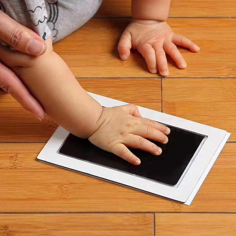 (Source manufacturer) The baby's disposable ink pad does not touch the skin to cross-infection and has a clear stamp Pink - Image 4