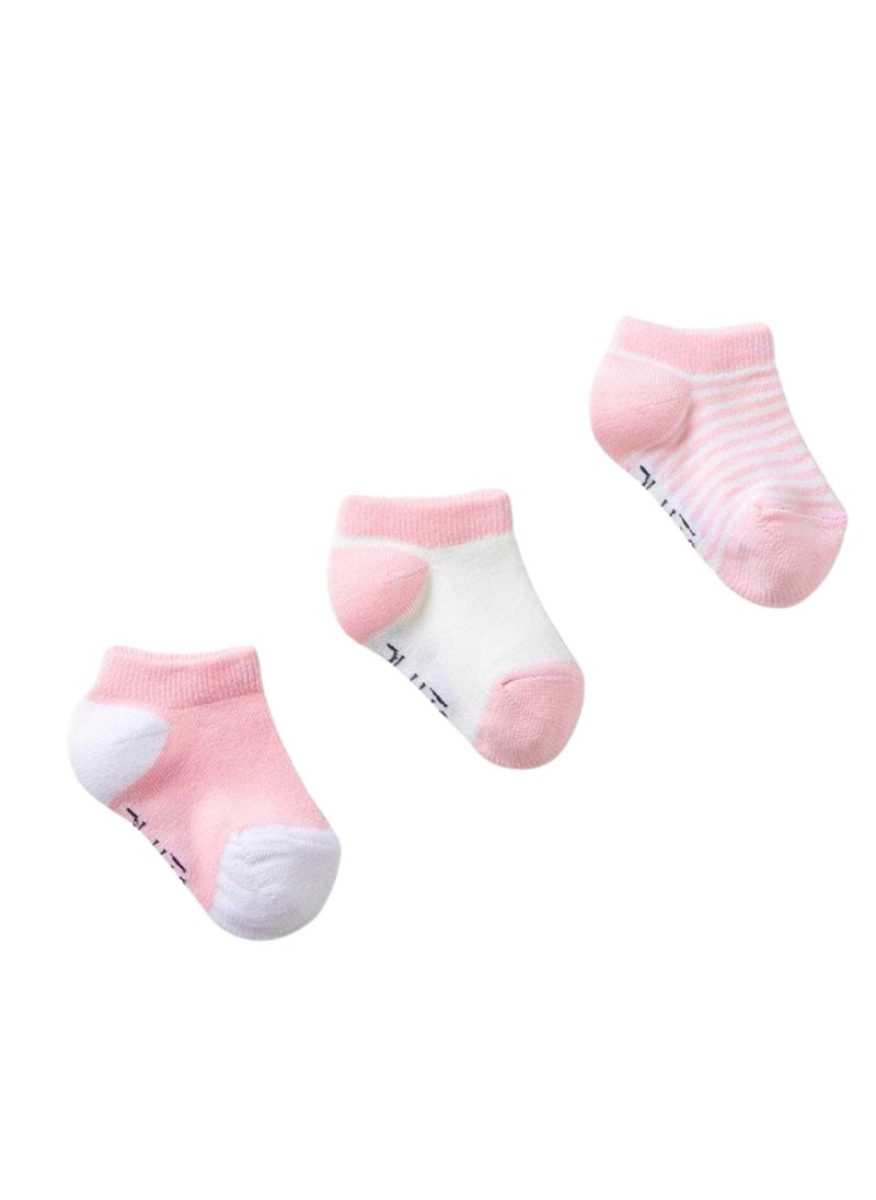 Pluto - Pack of 6 Cotton Socket Socks for Baby Girl - Image 1