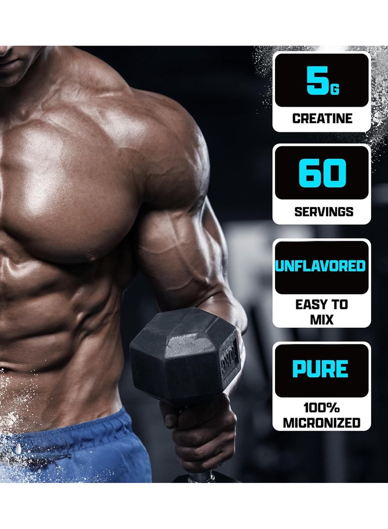 نورتكس ريسيرش مونوهيدرات الكرياتين - بدون نكهه - (300 جم) - Image 4