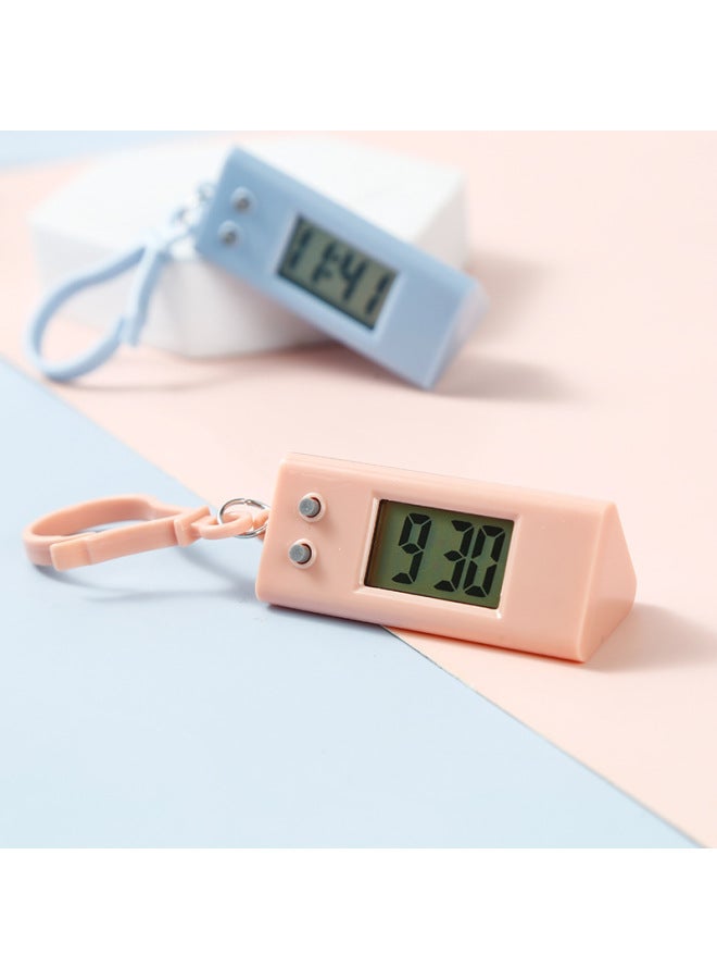 Generic Student Backpack Yangtze River Delta Keychain Electronic Watch Men's And Women's Gift Hanging Watch Electronic Watch Backpack Hanging Watch Electronic Watch-Display Accuracy:Yellow - Image 3