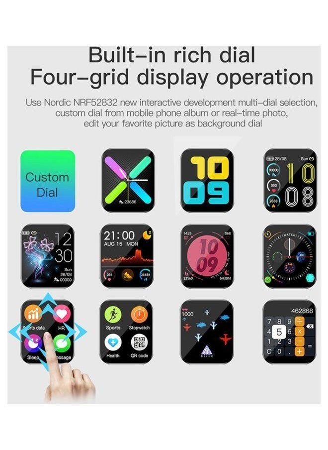 ColMi - P9 Smart Bracelet Sports Watch Compatible With Android iOS - Image 1