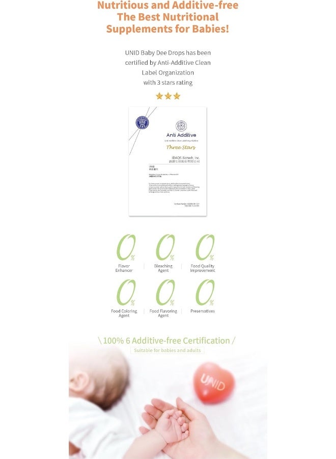 Unid Baby Dee Drops Probiotics for Infants - Image 5