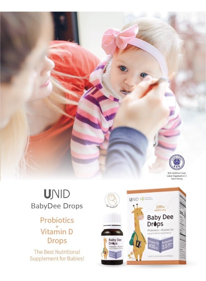 Unid Baby Dee Drops Probiotics for Infants - Image 2