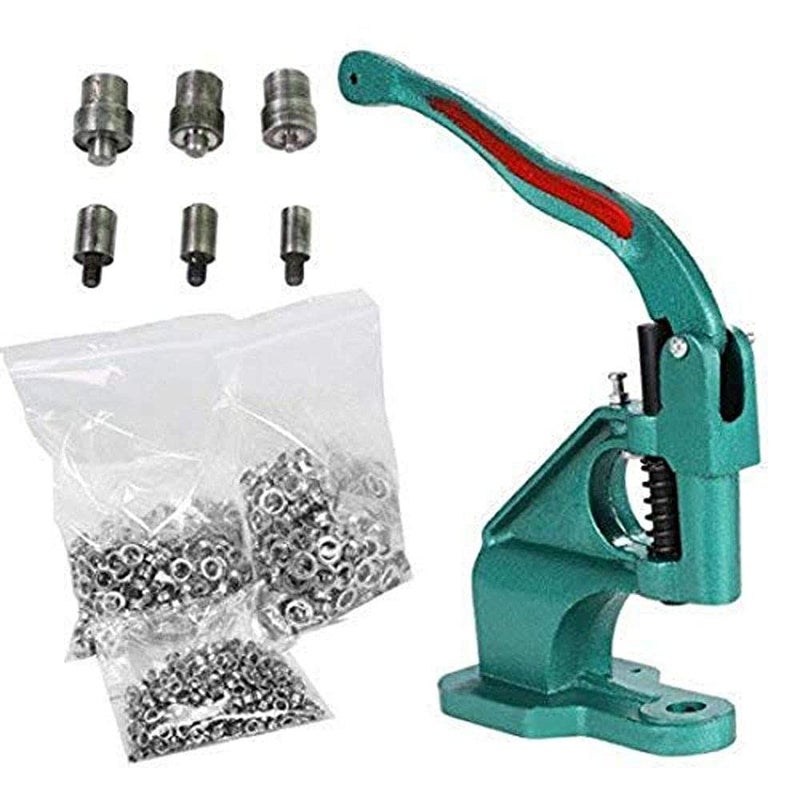 DIY Crafts DIY Crafts CTDIYHI24598 Hand Press Grommet Machine Grommets Eyelet Tool Kit 3 Die Hand Press Grommet Machine 024  - Image 1