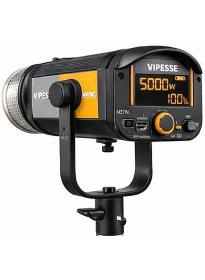 VIPESSE MX-BK500Bi 500W Bi-Color LED Video Light 2700K–6500K CRI 96+ TLCI 98+ App & Remote Control Bowens Mount Studio Light for Photography Videography YouTube Content Creation - Image 2