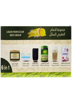Alarays Liquid Moroccan Bath  Group 6 in 1  - Image 2