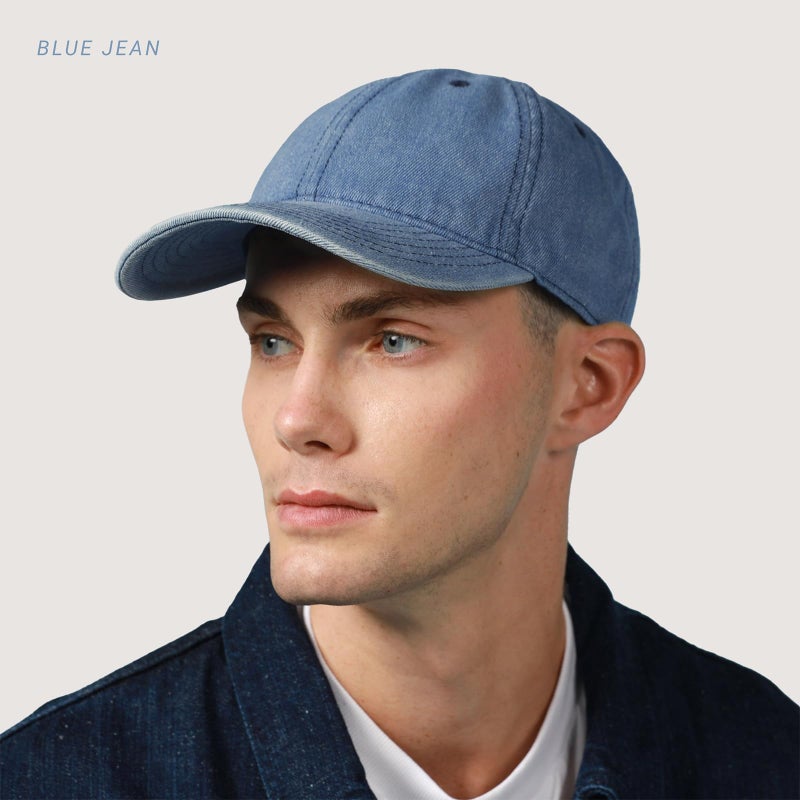 CHOK.LIDS Everyday Premium Dad Hat Unisex Cotton Baseball Cap for Men and Women Adjustable Lightweight Polo Style Curved Brim (Blueberry) - Image 4
