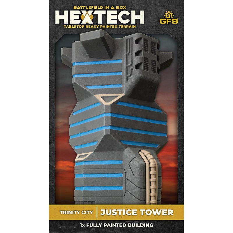 Gale Force Nine HEXTECH Trinity City Justice Tower - Image 3