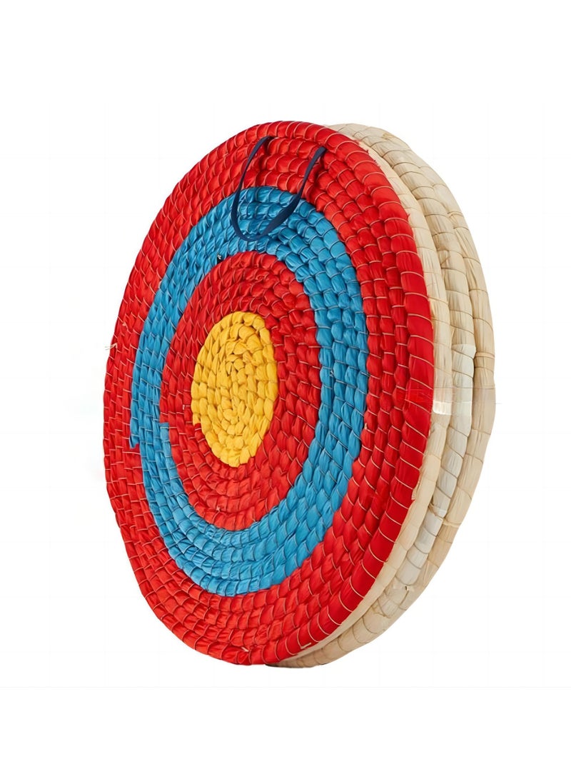 Cool Baby Style COOLBABY Archery Target 3 Layers 50CM Traditional Solid Straw Archery Target 6cm Thickness Hand-Made Arrows Target for Outdoor Shooting Practice  - Image 1