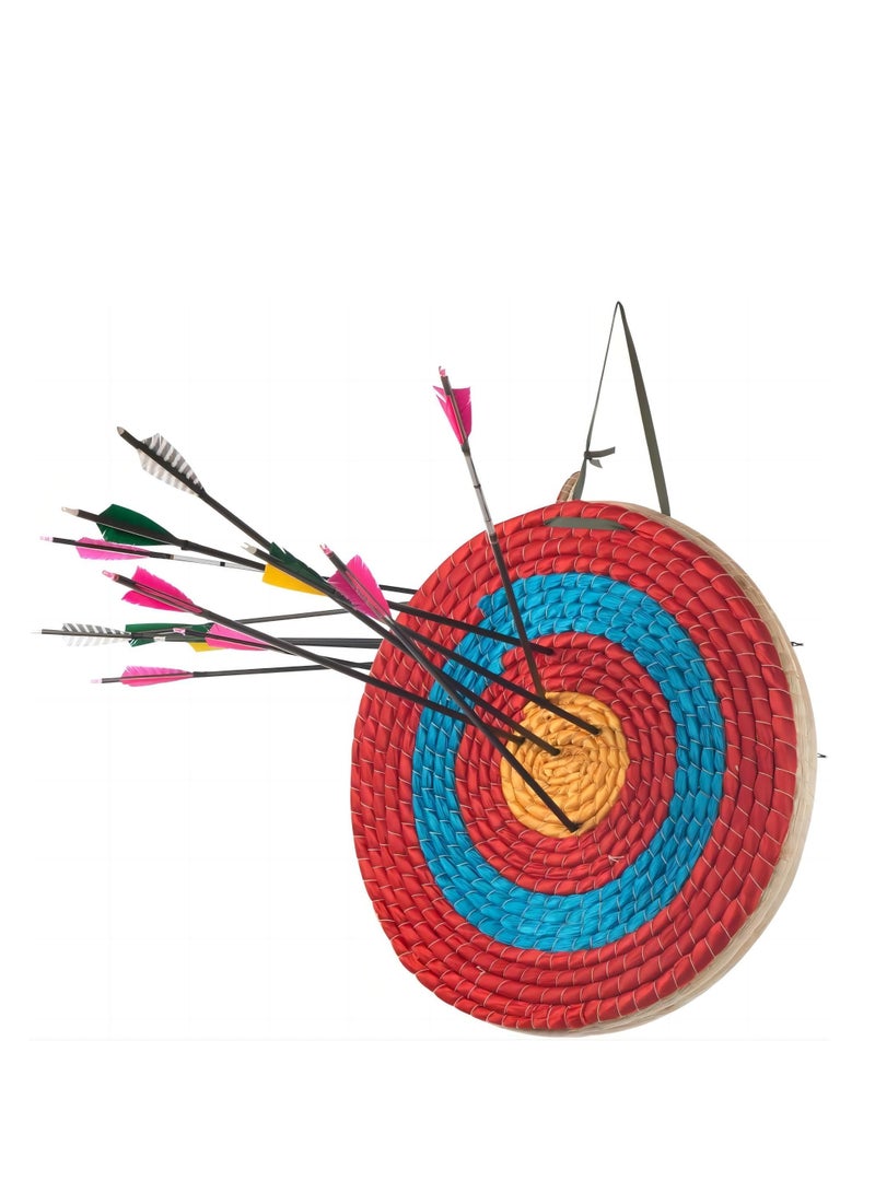 Cool Baby Style COOLBABY Archery Target 3 Layers 50CM Traditional Solid Straw Archery Target 6cm Thickness Hand-Made Arrows Target for Outdoor Shooting Practice  - Image 3