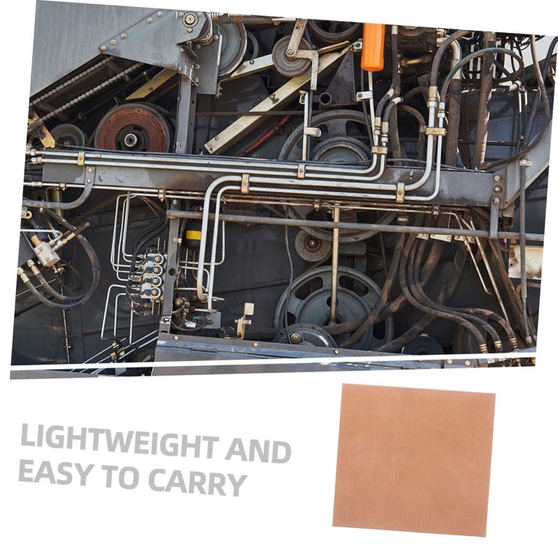 8 ألواح نحاسية للصناعات اليدوية لصنع المجوهرات والحرف اليدوية - Image 3