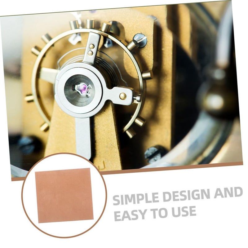 8 ألواح نحاسية للصناعات اليدوية لصنع المجوهرات والحرف اليدوية - Image 4