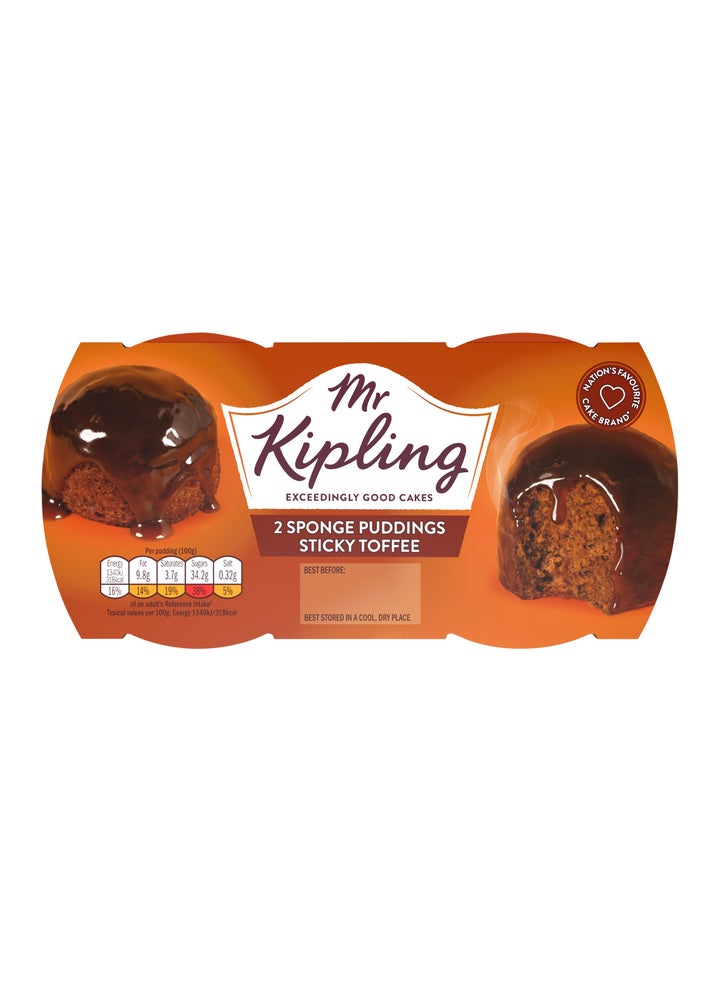Buy Mr Kipling Sticky Toffee Sponge Pudding Desserts Online | 15 ...