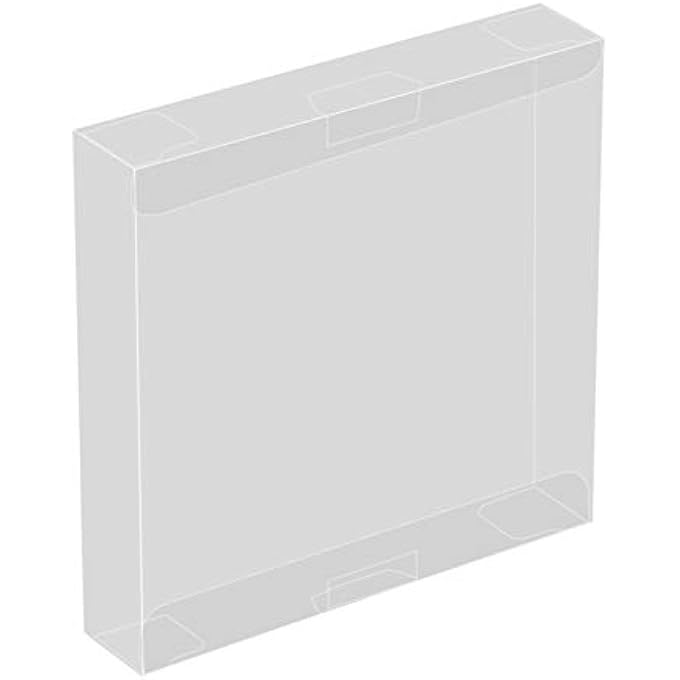 GAME BOY BOX, PROTECTIVE GAME BOX, 10 PIECES TRANSPARENT PROTECTIVE CARTRIDGE CASE FOR GAME BOY GBA PET BOX PROTECT YOUR CONSOLE FROM SCRATCHES AND DIRT - Image 1