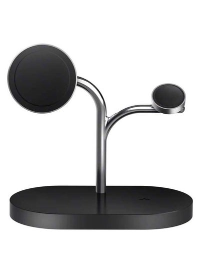 Samsung 3-in-1 Wireless Charger 15W Qi2 Fast Charging Stand With 45W Travel Adapter And 1m Cable