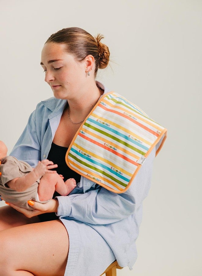Copper Pearl Baby Burp Cloth Large 21''x10'' Size Premium Absorbent Triple Layer 3-Pack Gift Set CoComelon Friends - Image 3