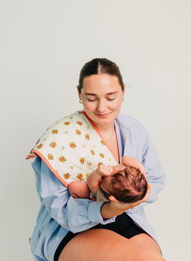 Copper Pearl Baby Burp Cloth Large 21''x10'' Size Premium Absorbent Triple Layer 3-Pack Gift Set CoComelon Friends - Image 4