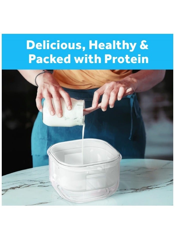 Greek Yogurt Strainer - Fine Mesh Nylon Filter for High-Protein Low-Sugar Yogurt - 100% BPA-Free & Dishwasher Safe - Image 4