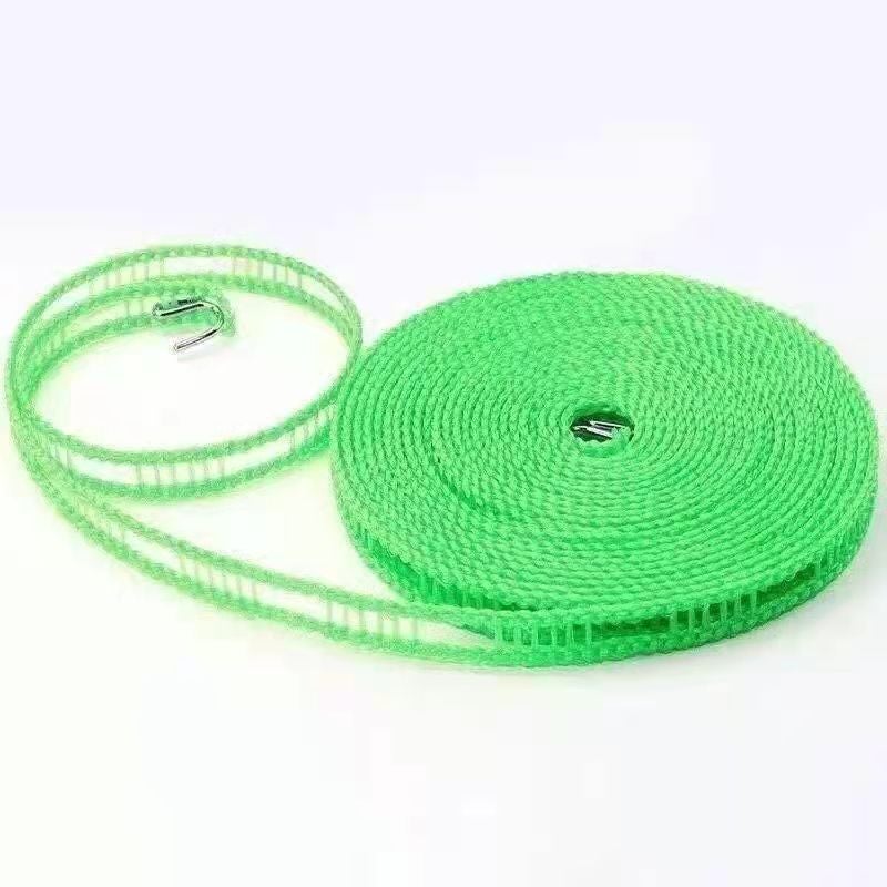 Anti-slip Windproof Clothesline Fence Green 