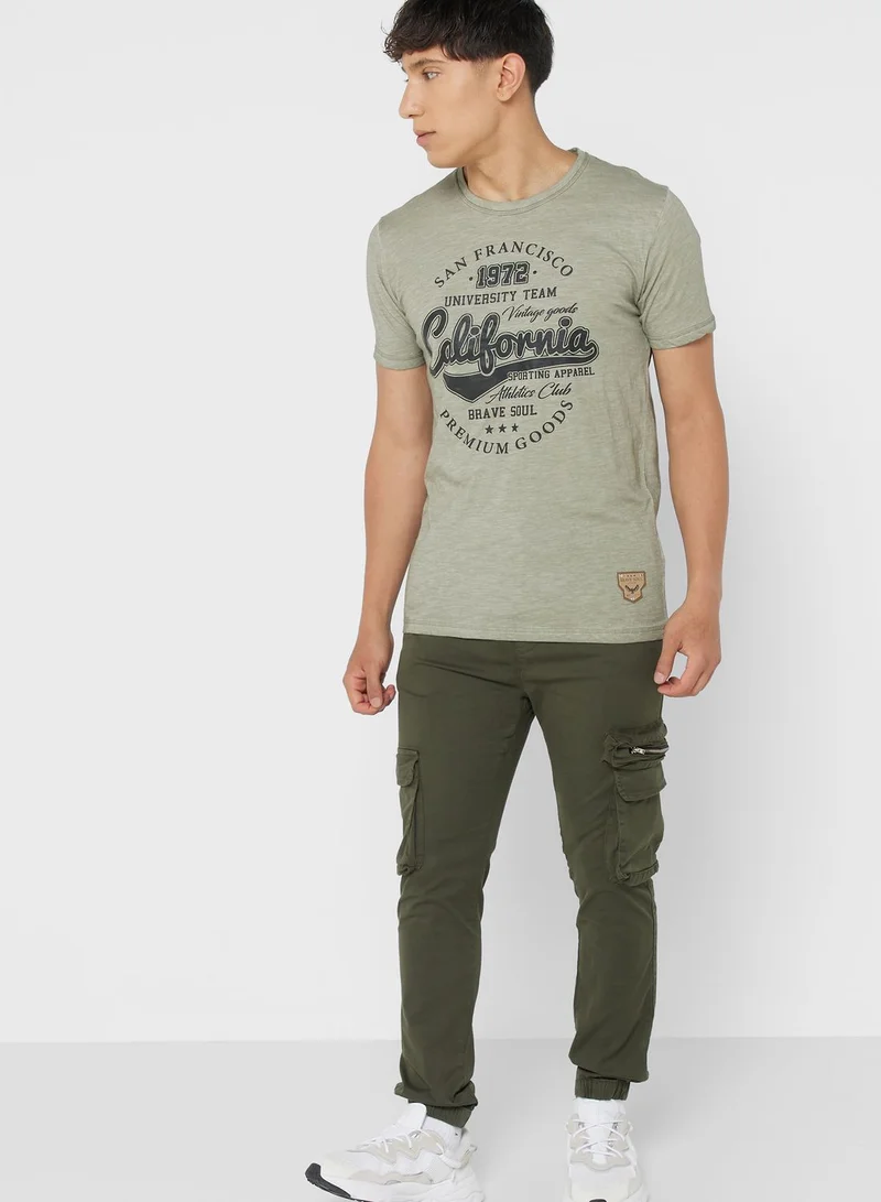 BRAVE SOUL Brave Soul Cargo Pants
