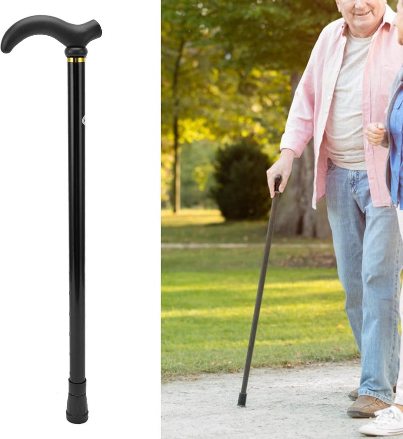 klarako Walking Stick Cane Professional Mobility Aid Cane Walking Stick Adjustable Walking Cane with Rubber Tip Ergonomic Aluminum Alloy Walking Stick Cane for Seniors Elderly Mobility - Image 1