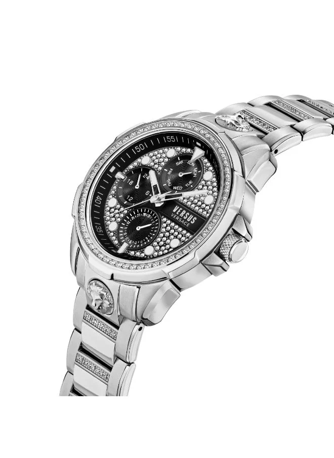 VERSUS VERSACE Versus Versace Watch For Men - Black - 45 MM