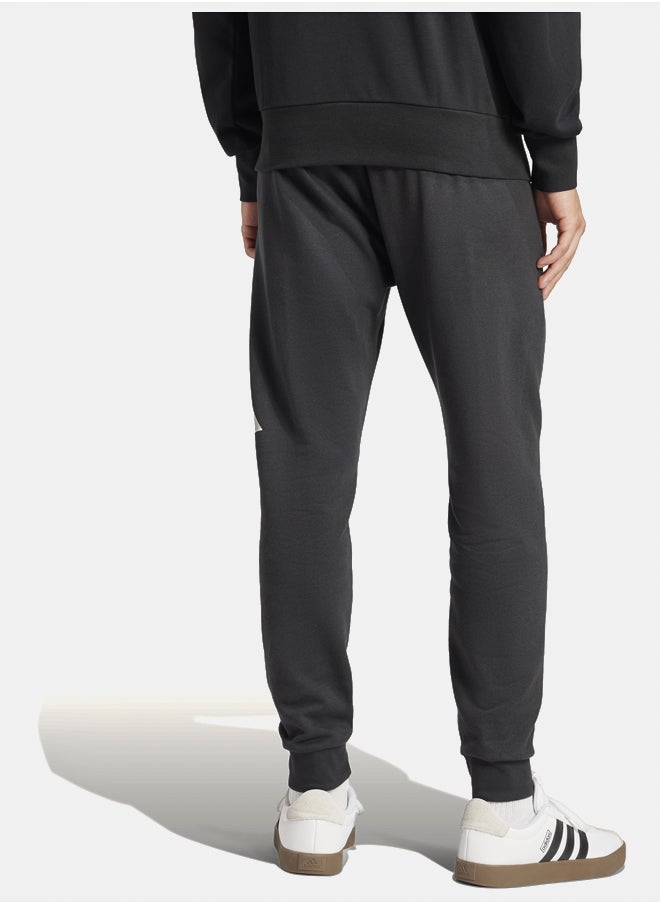Adidas essentials big logo french terry men's pants  - Image 4