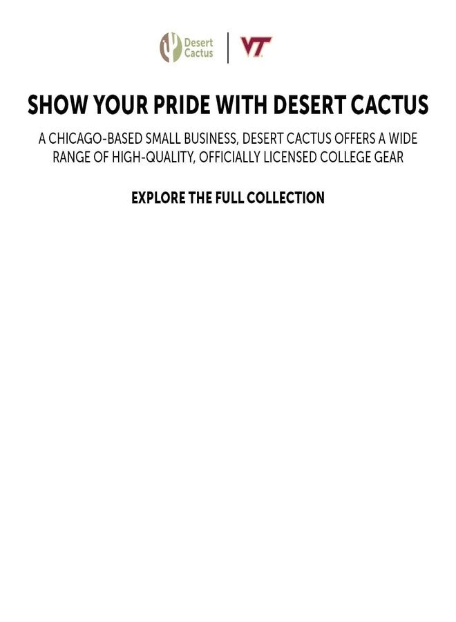 Desert Cactus Virginia Tech Paper Cups VT Hokies 20 Count 9 Ounce Cold Beverage for Tailgates, Graduation, Party and Game Day Decoration (Design A) - Image 5