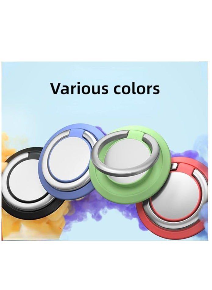 YoYoTech YoYoTech Ring Stand Mobile Phone Ring Holder Buckle Car 360° Magnetic Silicone Metal car for All Smartphones  - Image 2