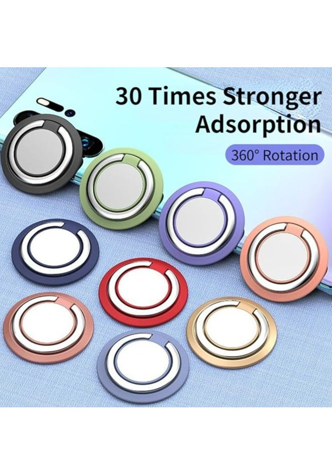 YoYoTech YoYoTech Ring Stand Mobile Phone Ring Holder Buckle Car 360° Magnetic Silicone Metal car for All Smartphones  - Image 3