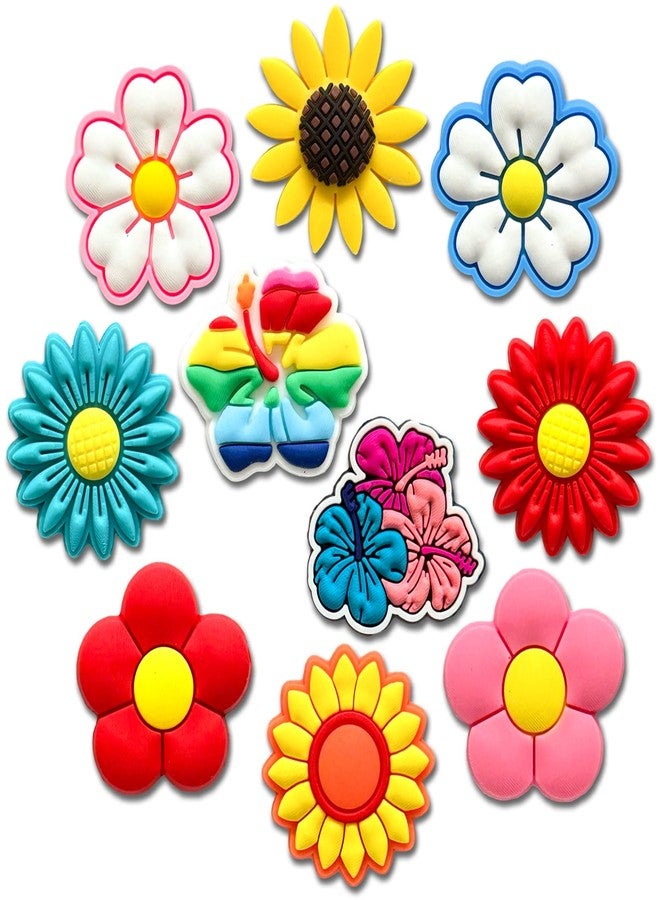 Hedbitoyo Flowers Silicone Beads, Cute Beads for DIY Crafts Jewelry Necklaces Bracelets Keychain Pen Making - Image 1