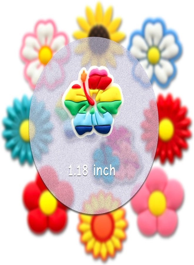 Hedbitoyo Flowers Silicone Beads, Cute Beads for DIY Crafts Jewelry Necklaces Bracelets Keychain Pen Making - Image 5