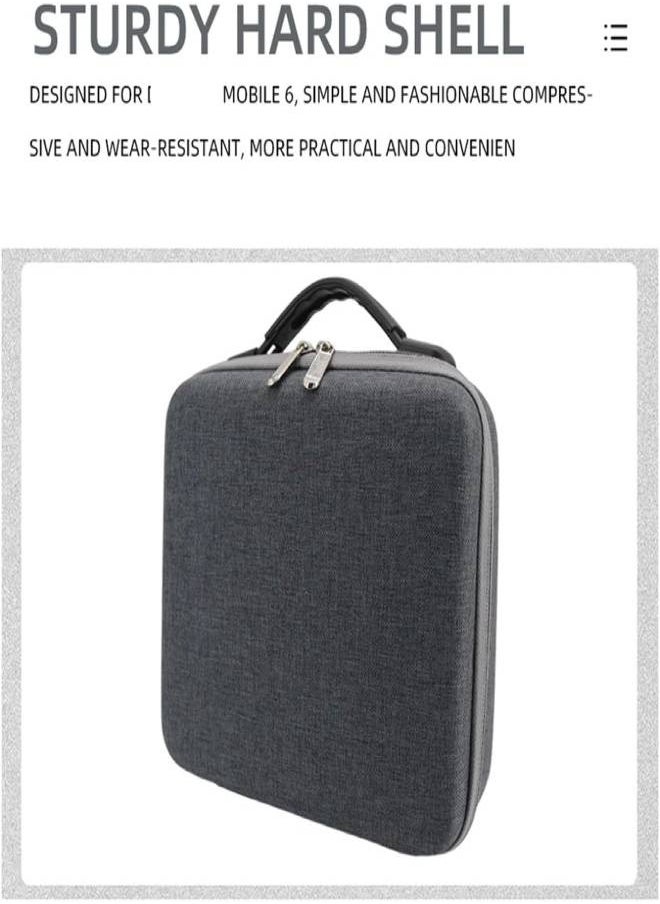 AROAQ Storage Bag for Mobile 6 Stabilizer Portable Carrying Case for OM6 Gimbal Box Handbag Accessories  - Image 4