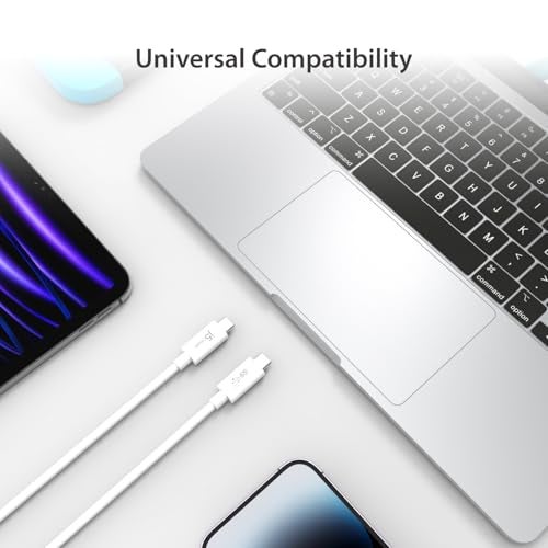 j5create USB Type C to USB Type C Charging and Data Transfer Cable 2.3ft | Supports Power Delivery 100W and USB 3.1 Gen2 SuperSpeed+ 10Gbps, Suitable for Laptop, Tablet, Phone, Charger (JUCX01) - Image 5