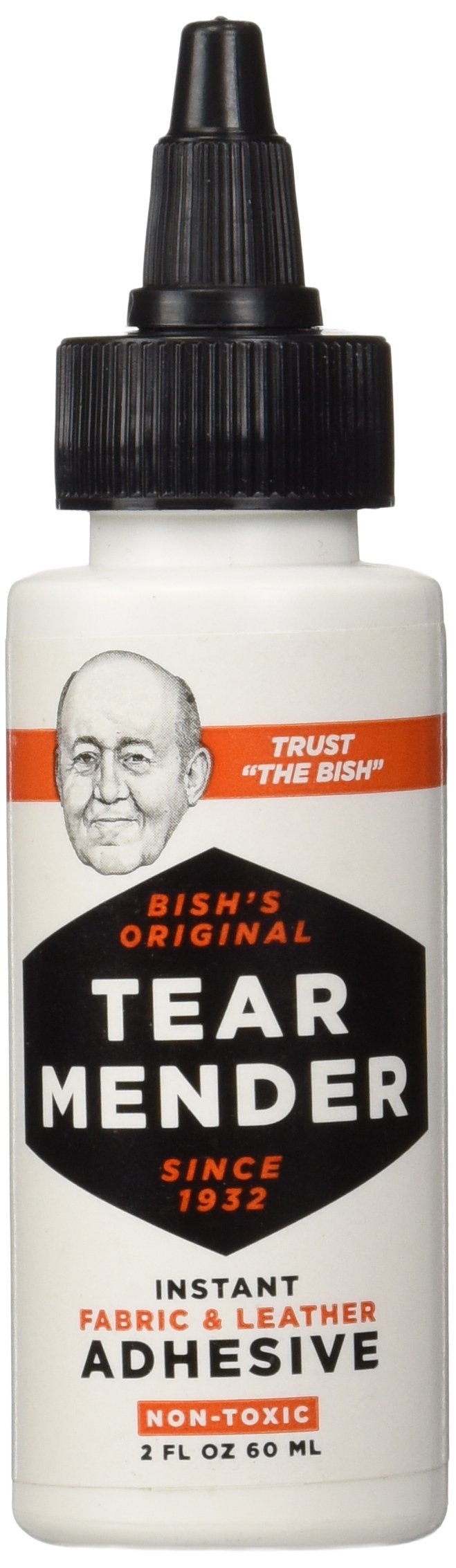 Tear Mender Instant Fabric and Leather Adhesive, 2 oz Bottle - Image 1