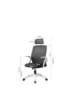 Ergonomic Home Office Chair, Home Mesh Office Desk Chairs with Wheels, Office Chair for Study and Work Black - pzsku/ZBF2C627293E9E9E378C6Z/45/_/1727956655/0f899b0e-ae3e-4d7f-b0a2-a11fa3e94dab