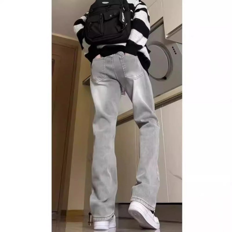 Unisex Classic Denim Jeans Loose Fit Daily Outdoor Wear - Image 3