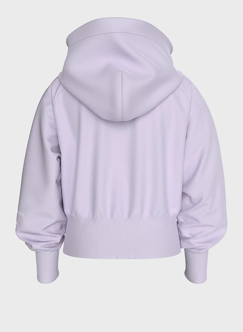Calvin Klein Jeans Youth Essential Zip Through Hoodie
